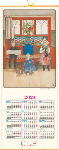 "Pappa och Mamma och Barn; av Carl Larsson